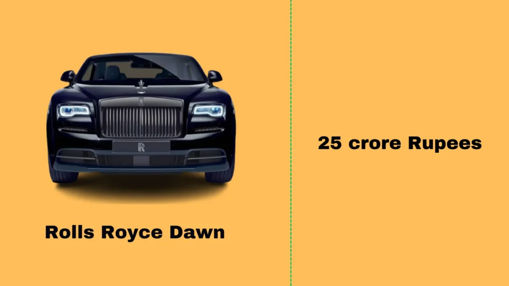 Rolls Royce Dawn Price 2024 Pakistan